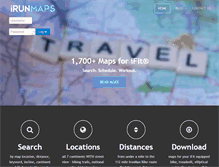 Tablet Screenshot of irunmaps.com